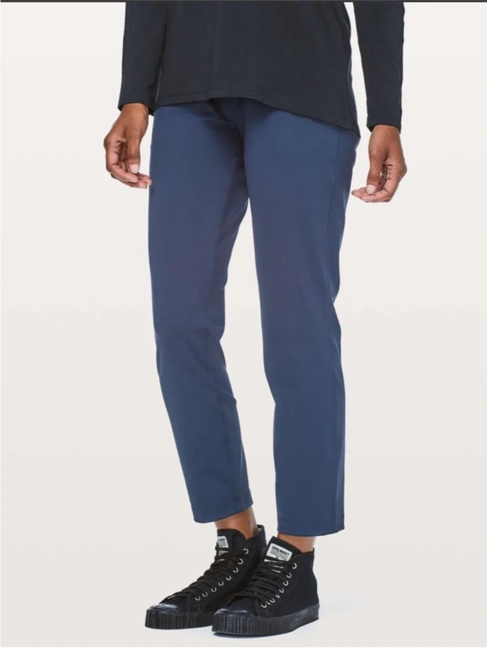 Lululemon On The Fly Pant *28" True Navy size 8 - Picture 1 of 15